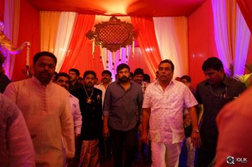 Celebs at Chinna Srisailam Yadav Daughter Wedding